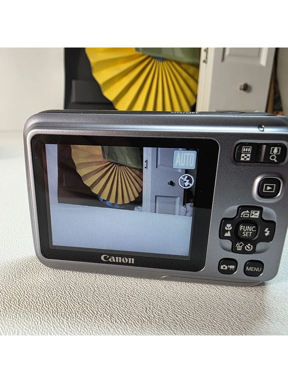 Canon PowerShot A490 10.0MP Digital Camera Silver 2.5